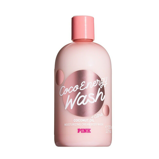 Body Wash | Coco Energy Wash With Coconut Oil + Citrus | Pink